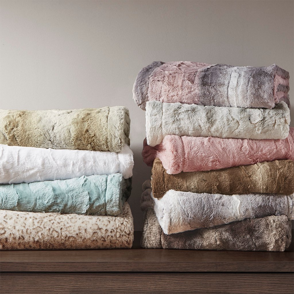 Oversized Faux Fur Throw photo review